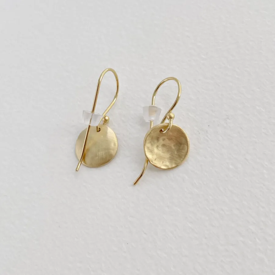 Susi Cala Ohrringe Moon 'S Hippies' Sterlingsilber vergoldet Fashion