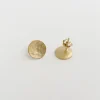 Susi Cala Ohrringe Moon 'S' Sterlingsilber vergoldet Outlet