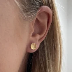 Susi Cala Ohrringe Moon 'XS' Sterlingsilber vergoldet Discount