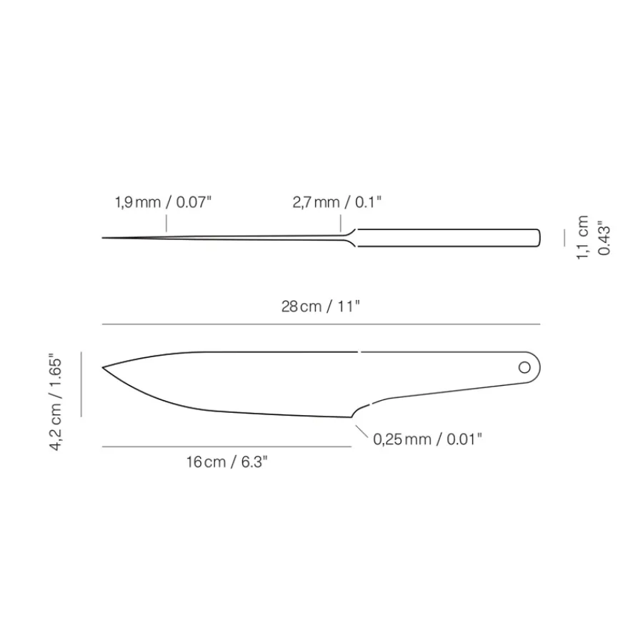 Veark Messer CK16 Chef's Knife Fashion