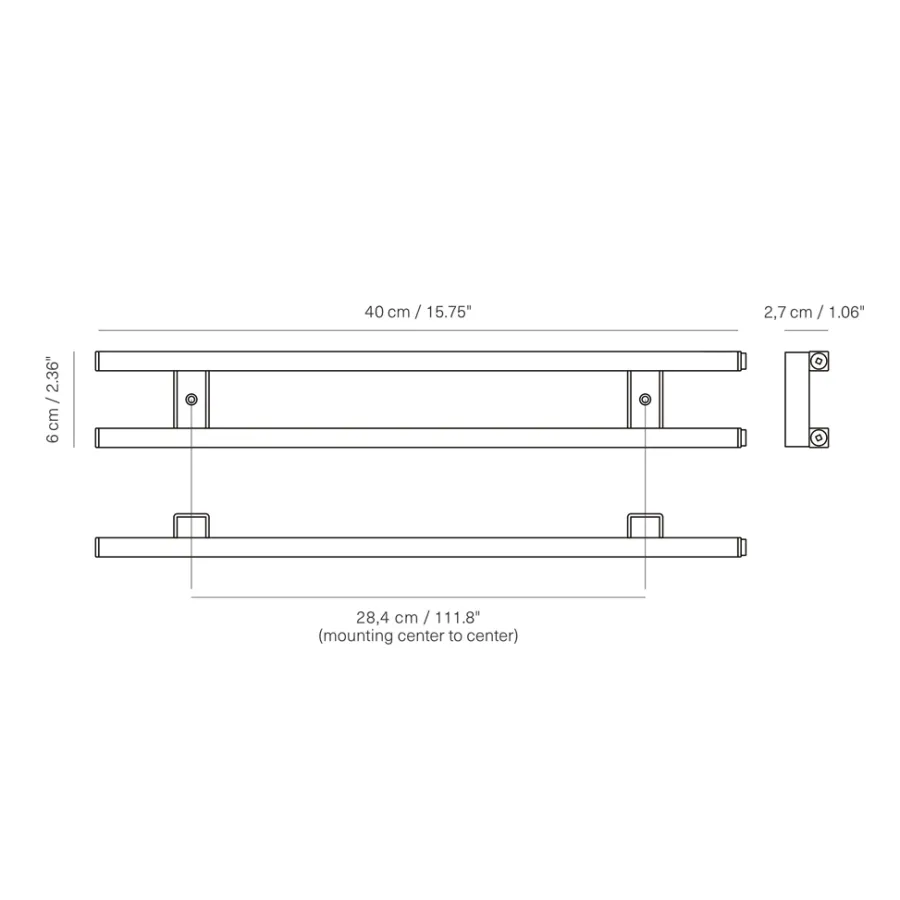 Veark Messerleiste Magnetic Rack Module RS-M40 Outlet