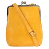 VOLKER LANG Ledertasche Lola Salsa Clearance