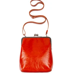 VOLKER LANG Ledertasche Lola Mandarine Sale