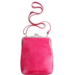 VOLKER LANG Ledertasche Lola Fuxia Discount