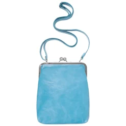 VOLKER LANG Ledertasche Lola Azurro Clearance