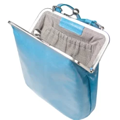 VOLKER LANG Ledertasche Lola Azurro Clearance