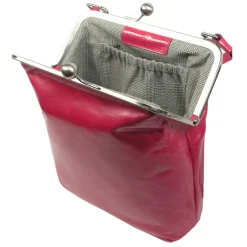 VOLKER LANG Ledertasche Lola Fuxia Discount